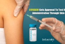 Bharat Biotech Gets Approval To Test Administration Of COVAXIN Through Skin COVAXIN administration through Skin