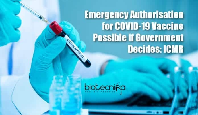COVID-19 Vaccine Emergency Authorisation in India Possible