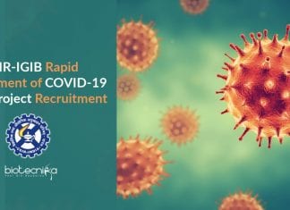 CSIR-IGIB Rapid Deployment of COVID-19 Tests Project Recruitment CSIR-IGIB PhD Life Sciences