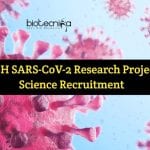 CSIR-IMTECH SARS-CoV-2 Research Project MSc Life Science Recruitment CSIR-IMTECH MSc Life Science Recruitment