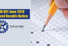 CSIR NET June 2019