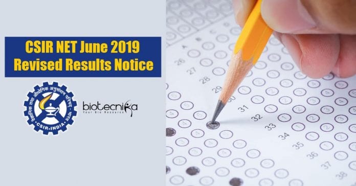 CSIR NET June 2019