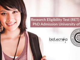 Calcutta University Admissions PhD