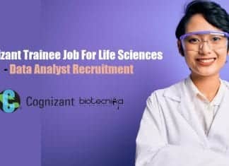 Cognizant Trainee Job