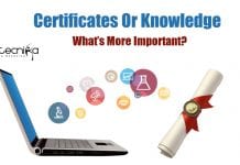 Certificate Or Knowledge – What Is More Important? Certificates or Knowledge