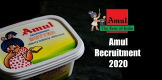 Amul Recruitment 2020