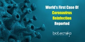 first case of coronavirus reinfection