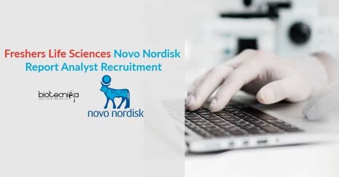 Freshers Life Sciences Job
