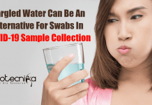 New Method For COVID-19 Sample Collection Using Gargled Water Gargled water as COVID-19 sampleGargled water as COVID-19 sample