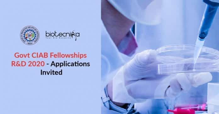 Govt CIAB Fellowships
