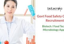 Govt Food Safety