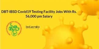 Govt IBSD Research Vacancies