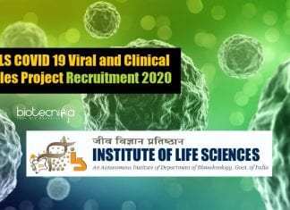 Govt ILS Lifescience Jobs