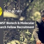 Govt IWST Biotech Jobs