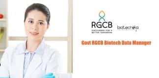 Govt RGCB Biotech Vacancy
