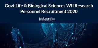 Govt Research Personnel Recruitment