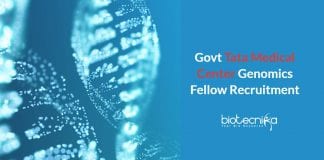Govt TTCRC Genomics Jobs