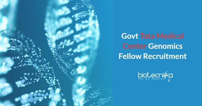 Govt TTCRC Genomics Jobs