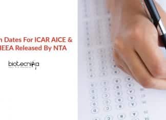 New Exam Dates For ICAR AICE & ICAR AIEEA Released By NTA ICAR Exam Dates 2020