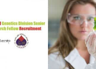 ICAR-IARI Genetics Division Senior Research Fellow Recruitment ICAR-IARI Genetics SRF Recruitment
