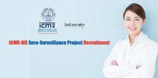 ICMR-NIE Project Recruitment
