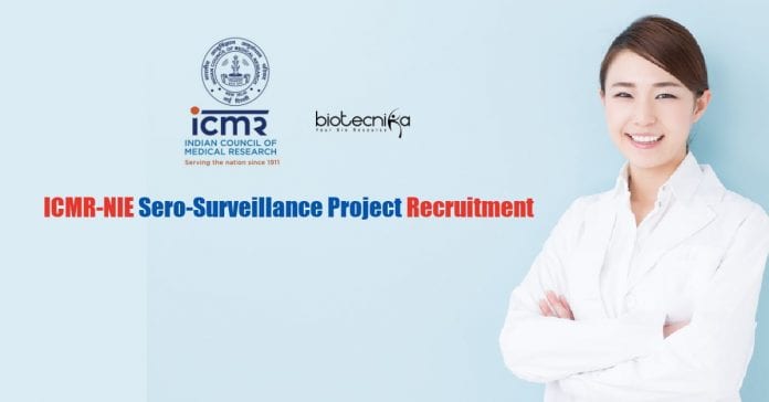 ICMR-NIE Project Recruitment
