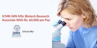 ICMR-NIN MSc Biotech
