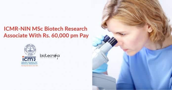 ICMR-NIN MSc Biotech