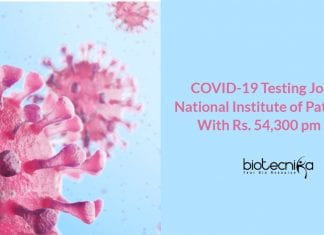 ICMR-NIP Life Science Jobs