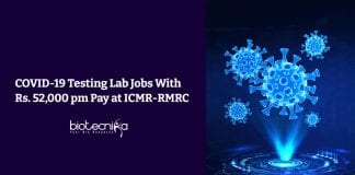 ICMR-RMRC Life Science Jobs