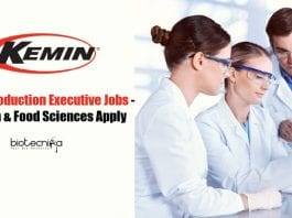 Kemin Production Executive Jobs