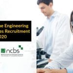 NCBS Genome Engineering Facility Trainees Recruitment 2020 – Apply Online NCBS Biological Science Jobs