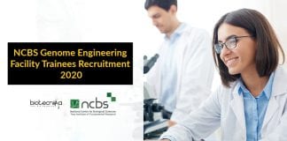 NCBS Biological Science Jobs