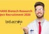NIMHANS Biotech Research Project