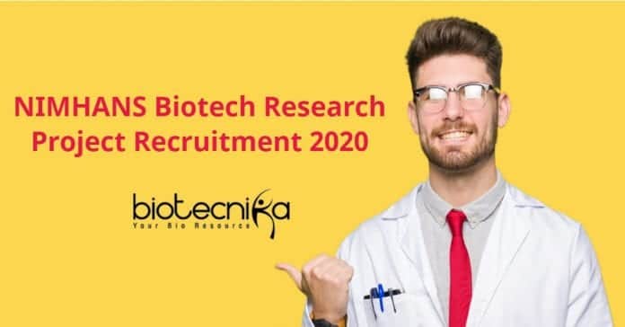 NIMHANS Biotech Research Project