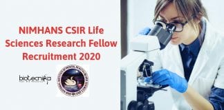 NIMHANS CSIR Life Sciences