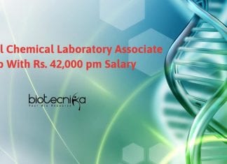 National Chemical Laboratory Associate