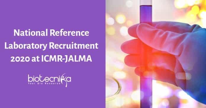 National Reference Laboratory Recruitment