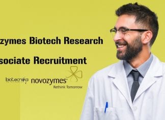 Novozymes Biotech Research Associate