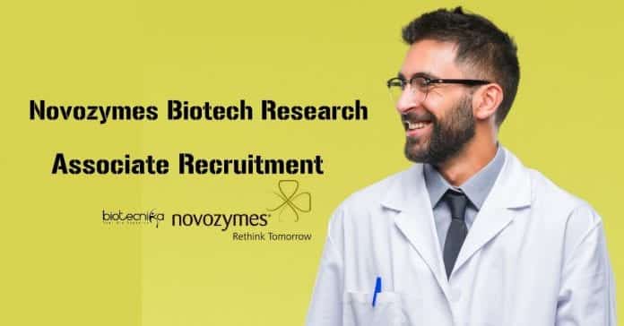 Novozymes Biotech Research Associate