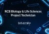 RCB Biology & Life Sciences Project Technician – BSc/BTech & MSc Apply Online RCB Biology