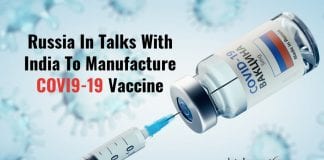 Russia COVID-19 vaccine in India