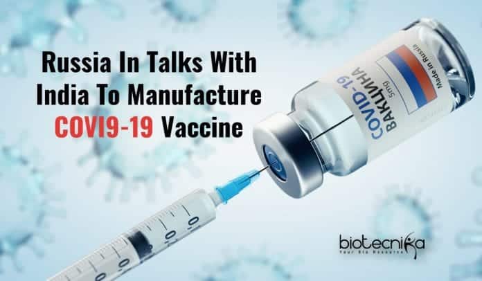 Russia COVID-19 vaccine in India