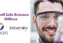 Sanofi Life Science Officer – BTech & MSc Apply Online Sanofi Life Science Officer