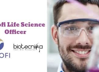 Sanofi Life Science Officer