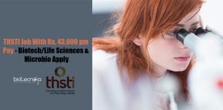 THSTI Latest Job Openings