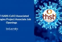 THSTI SARS-CoV2 Associated Pathologies Project Associate Job Openings THSTI Project Associate Jobs