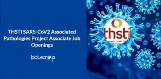 THSTI Project Associate Jobs