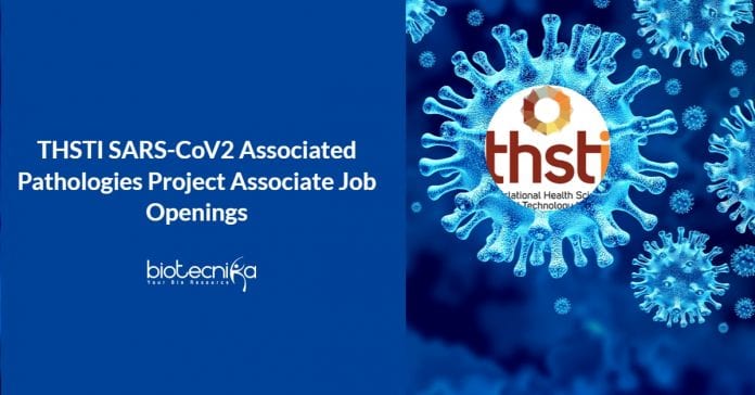 THSTI Project Associate Jobs