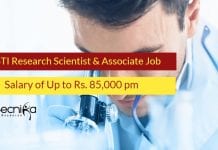 THSTI Research Scientist & Associate Job – Salary of Up to Rs. 85,000 pm THSTI Research Scientist